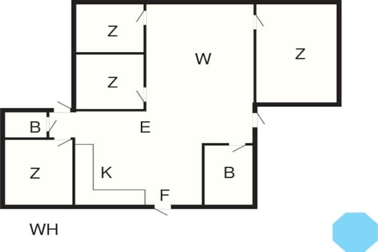 8 Person Holiday Home In Ansager Экстерьер фото